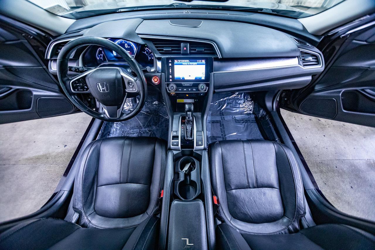 2016 Honda Civic Sedan Touring Leather Roof Nav BCam Red Deer AB
