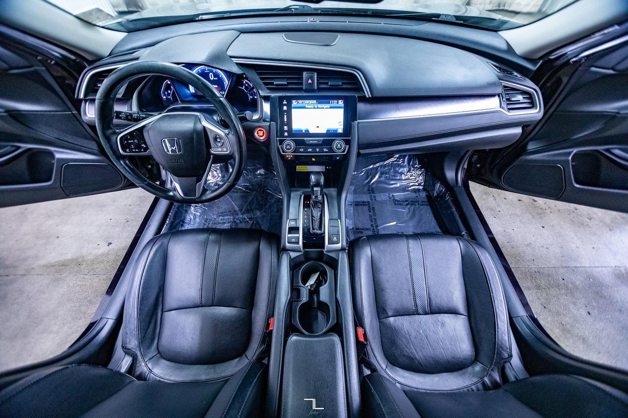 2016 Honda Civic Sedan Touring Leather Roof Nav BCam Red Deer AB