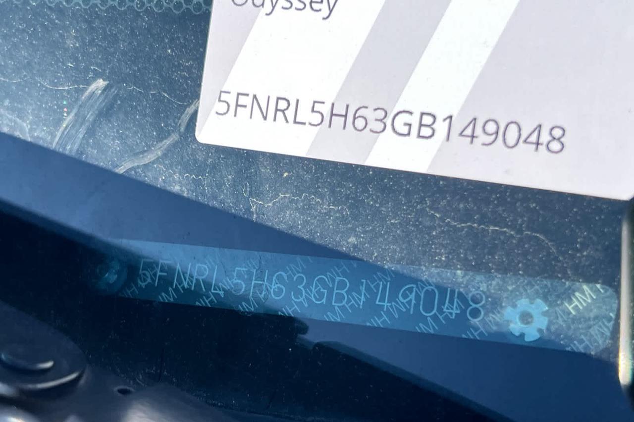 2016 Honda Odyssey Roseville CA