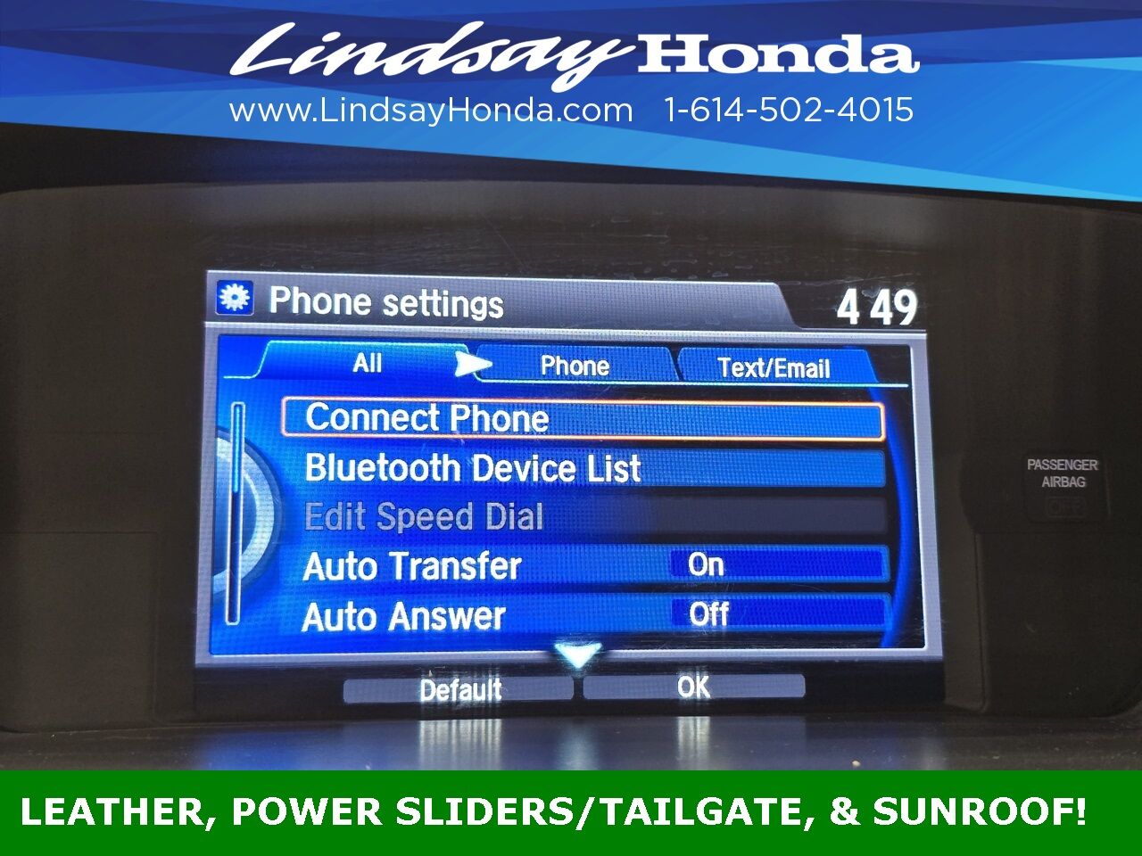 2016 Honda Odyssey EX-L Columbus OH