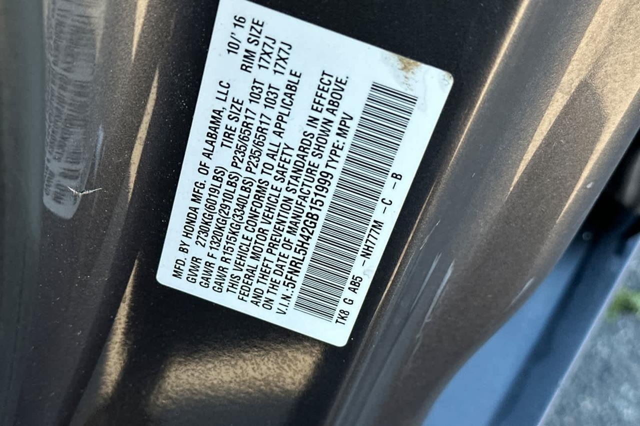 2016 Honda Odyssey EX Roseville CA