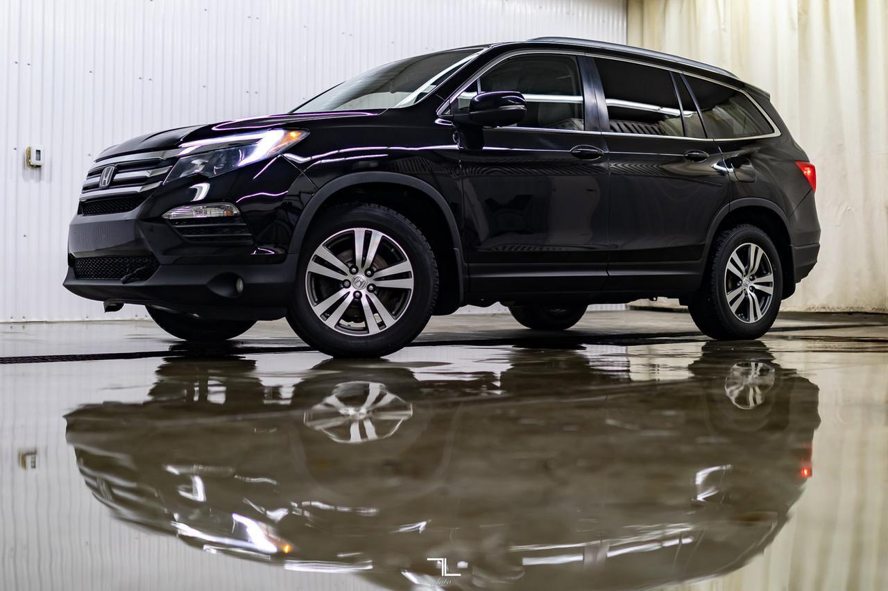2016 Honda Pilot AWD EX-L Leather Roof BCam TV Red Deer AB