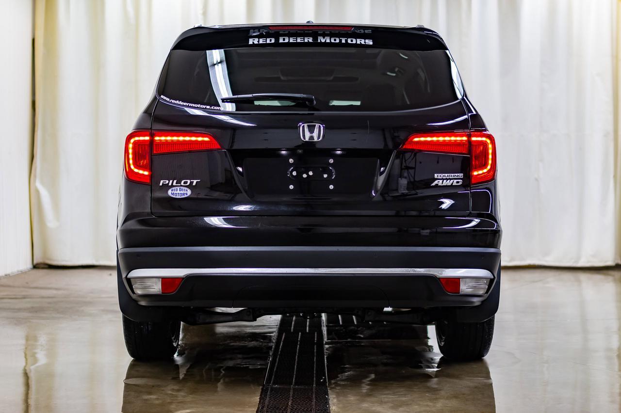 2016 Honda Pilot AWD Touring Leather Roof Nav TV BCam Red Deer AB