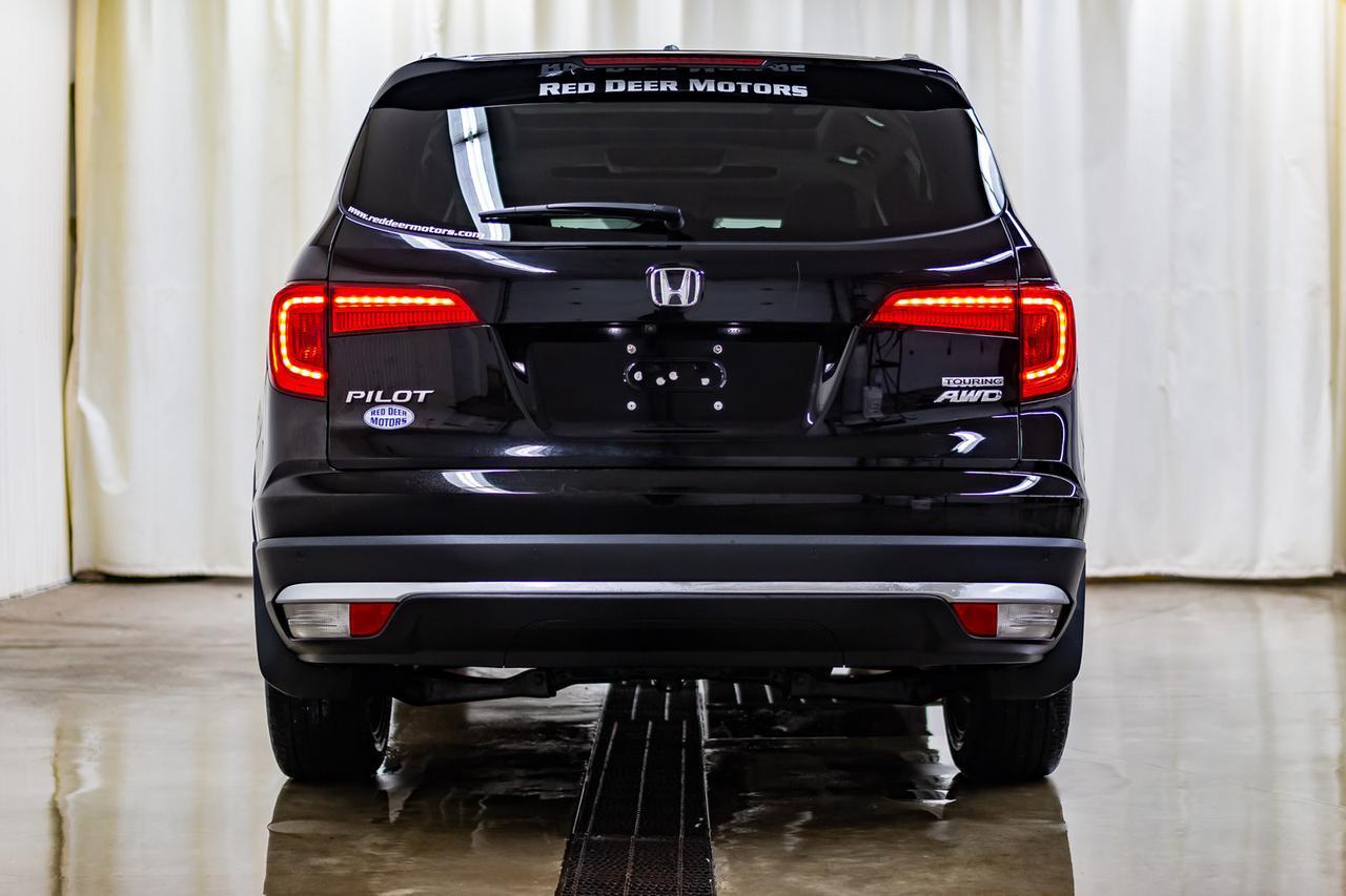 2016 Honda Pilot AWD Touring Leather Roof Nav TV BCam Red Deer AB