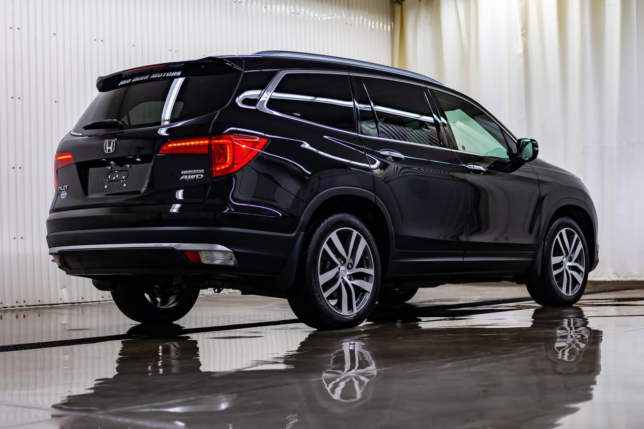 2016 Honda Pilot AWD Touring Leather Roof Nav TV BCam Red Deer AB