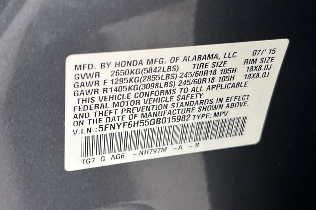 2016 Honda Pilot EX-L Roseville CA