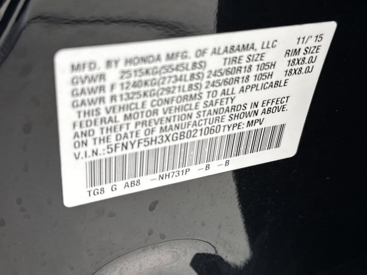 2016 Honda Pilot EX San Antonio TX