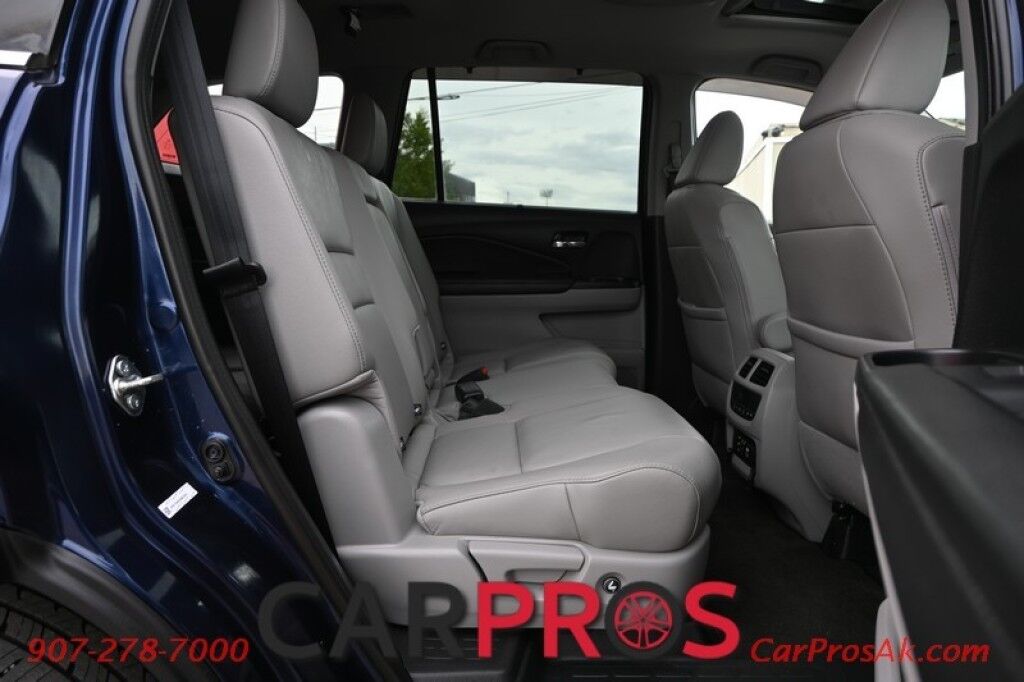 2016 Honda Pilot Touring - AWD - AutoStart - Power & Heated Leather Seats - Sunroof - Navigation - Sunroof - Lane Departure & Adaptive Cruise - Rear Entertainment - Back up Camera - Power Liftgate - 3rd Row - Seats 8 - Keyless Entry & Start - 26 MPG Anchorage AK