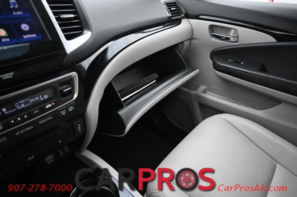 2016 Honda Pilot Touring - AWD - AutoStart - Power & Heated Leather Seats - Sunroof - Navigation - Sunroof - Lane Departure & Adaptive Cruise - Rear Entertainment - Back up Camera - Power Liftgate - 3rd Row - Seats 8 - Keyless Entry & Start - 26 MPG Anchorage AK