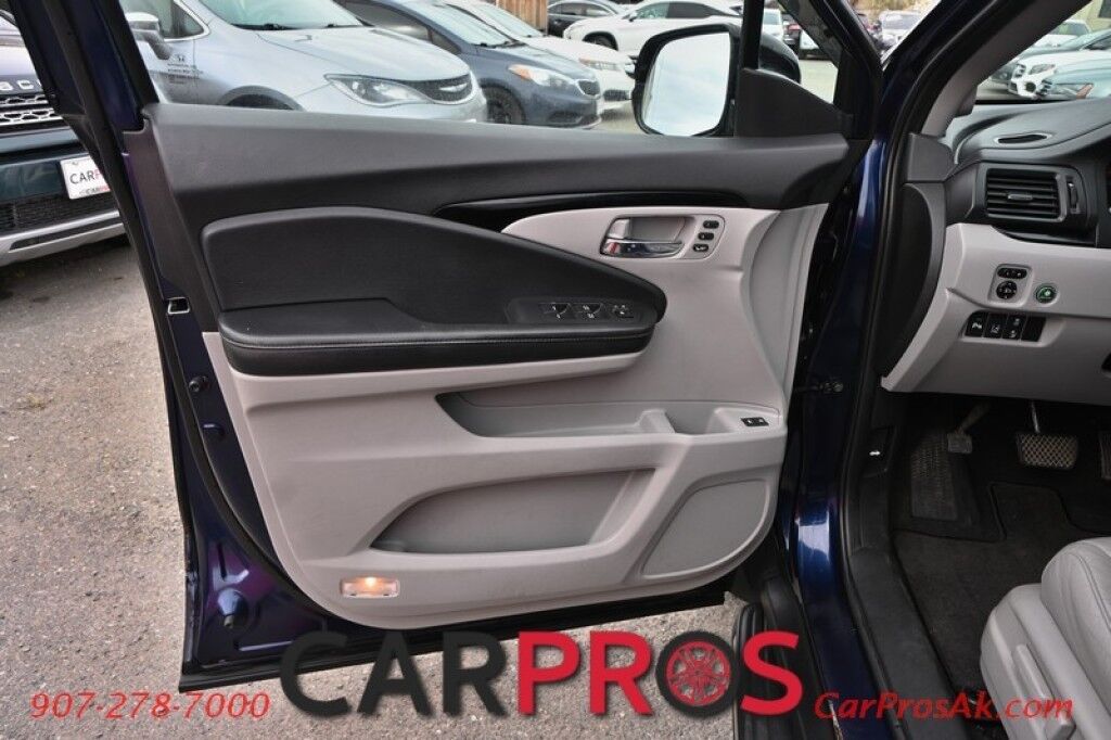 2016 Honda Pilot Touring - AWD - AutoStart - Power & Heated Leather Seats - Sunroof - Navigation - Sunroof - Lane Departure & Adaptive Cruise - Rear Entertainment - Back up Camera - Power Liftgate - 3rd Row - Seats 8 - Keyless Entry & Start - 26 MPG Anchorage AK