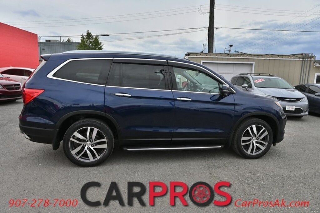 2016 Honda Pilot Touring - AWD - AutoStart - Power & Heated Leather Seats - Sunroof - Navigation - Sunroof - Lane Departure & Adaptive Cruise - Rear Entertainment - Back up Camera - Power Liftgate - 3rd Row - Seats 8 - Keyless Entry & Start - 26 MPG Anchorage AK