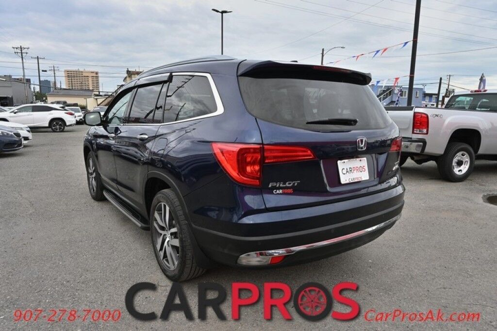 2016 Honda Pilot Touring - AWD - AutoStart - Power & Heated Leather Seats - Sunroof - Navigation - Sunroof - Lane Departure & Adaptive Cruise - Rear Entertainment - Back up Camera - Power Liftgate - 3rd Row - Seats 8 - Keyless Entry & Start - 26 MPG Anchorage AK