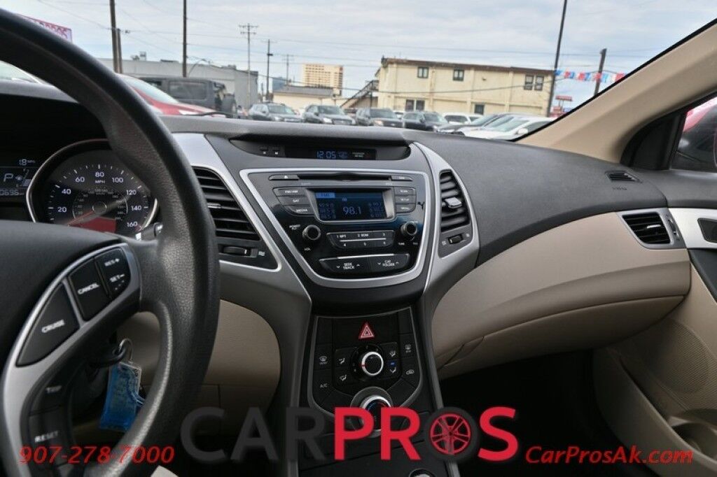 2016 Hyundai Elantra SE - Automatic - Power Windows, Mirrors & Door Locks - Keyless Entry - Cruise Control - AM/FM/CD - Air Conditioner - Low Miles - 38MPG Anchorage AK