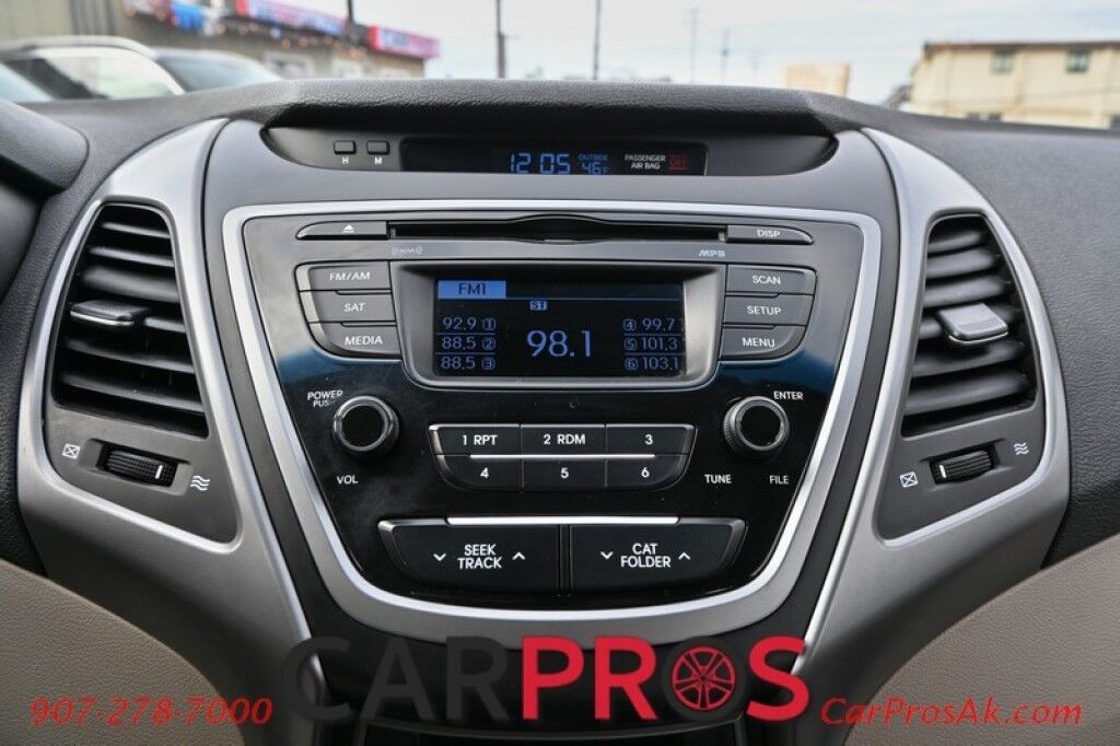 2016 Hyundai Elantra SE - Automatic - Power Windows, Mirrors & Door Locks - Keyless Entry - Cruise Control - AM/FM/CD - Air Conditioner - Low Miles - 38MPG Anchorage AK