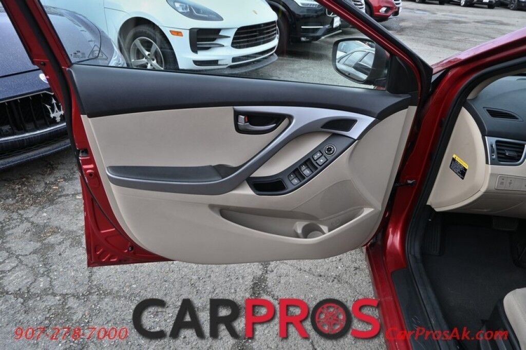 2016 Hyundai Elantra SE - Automatic - Power Windows, Mirrors & Door Locks - Keyless Entry - Cruise Control - AM/FM/CD - Air Conditioner - Low Miles - 38MPG Anchorage AK
