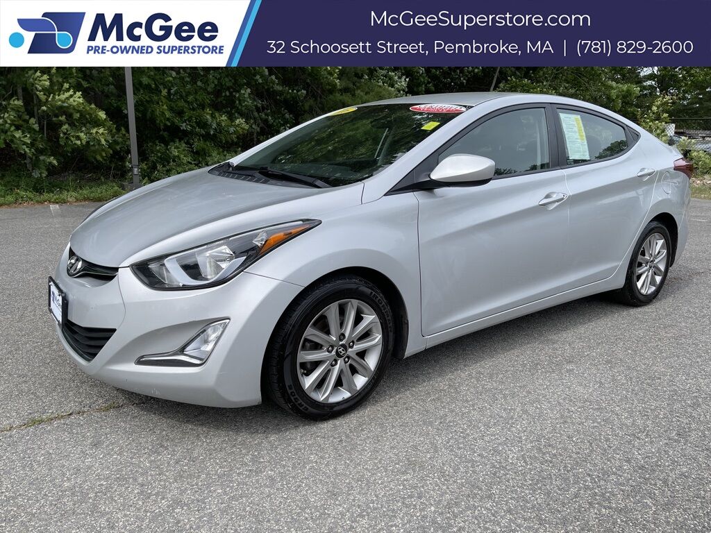 Used 2016 Hyundai Elantra Pembroke MA