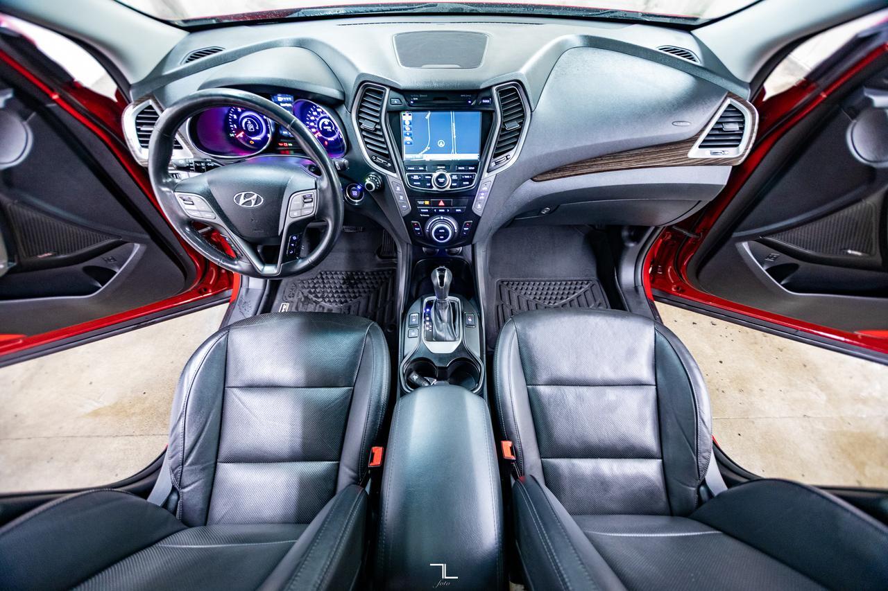 2016 Hyundai Santa Fe XL AWD Limited Leather Roof Nav Red Deer AB