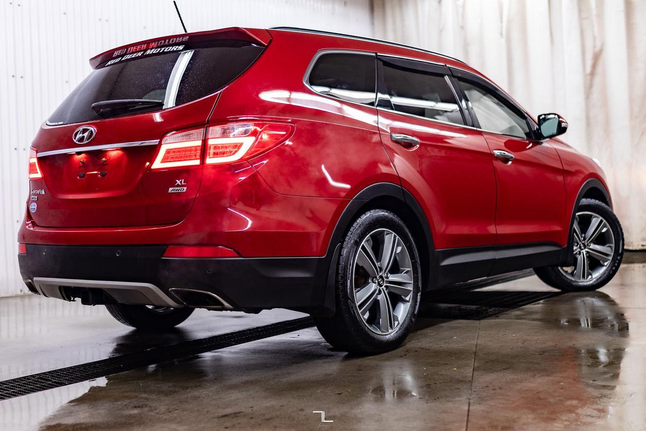 2016 Hyundai Santa Fe XL AWD Limited Leather Roof Nav Red Deer AB