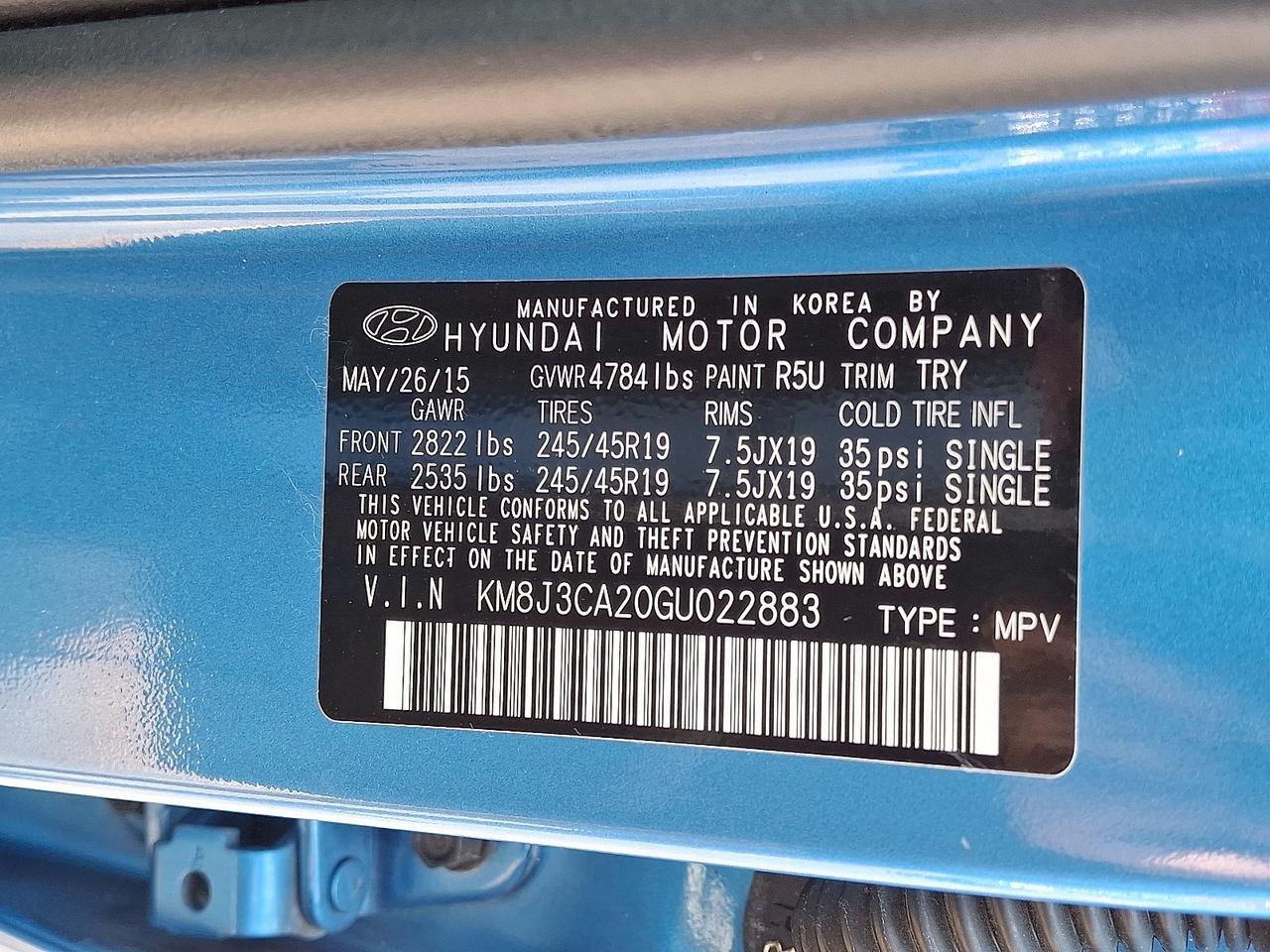 2016 Hyundai Tucson Limited Vineland NJ
