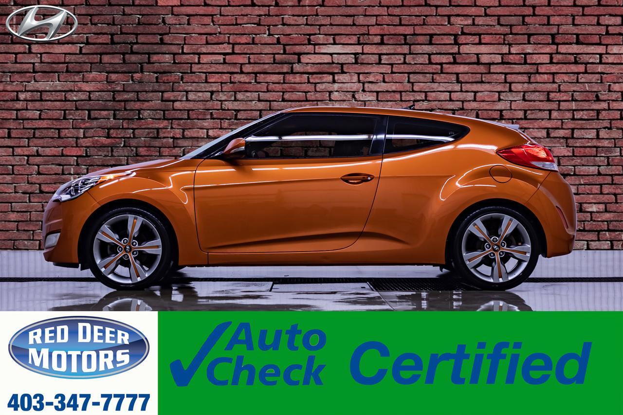 2016 Hyundai Veloster Tech Nav Roof BCam Red Deer AB