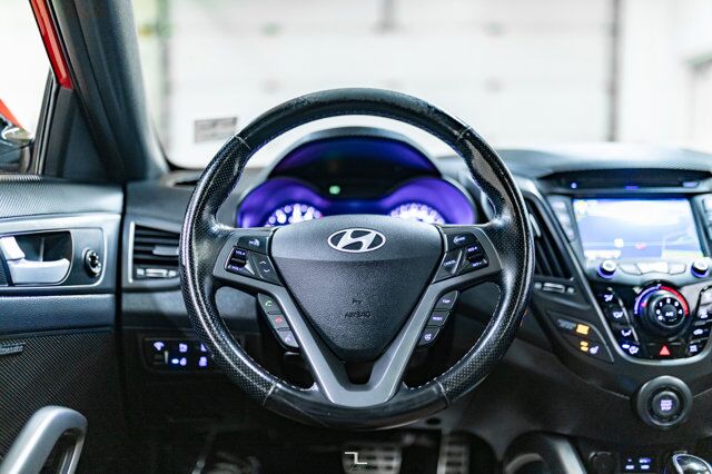 2016 Hyundai Veloster Turbo Leather Roof Nav Red Deer AB