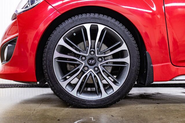 2016 Hyundai Veloster Turbo Leather Roof Nav Red Deer AB