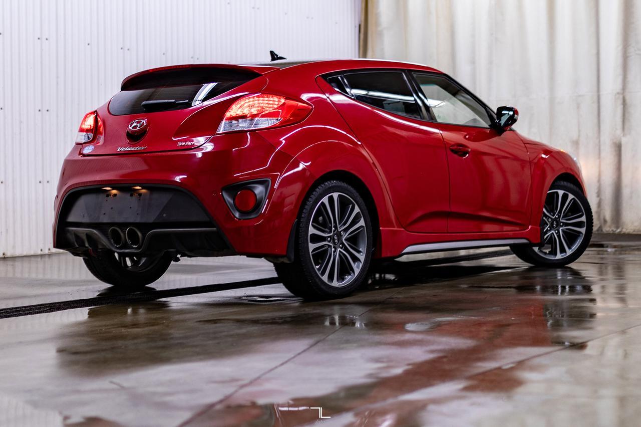 2016 Hyundai Veloster Turbo Leather Roof Nav Red Deer AB