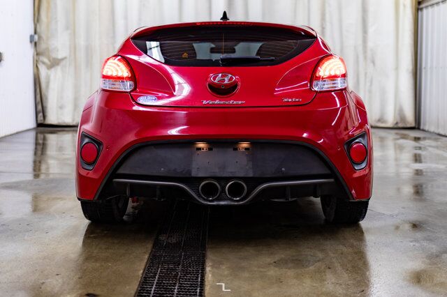 2016 Hyundai Veloster Turbo Leather Roof Nav Red Deer AB