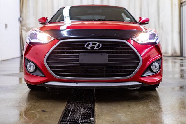 2016 Hyundai Veloster Turbo Leather Roof Nav Red Deer AB