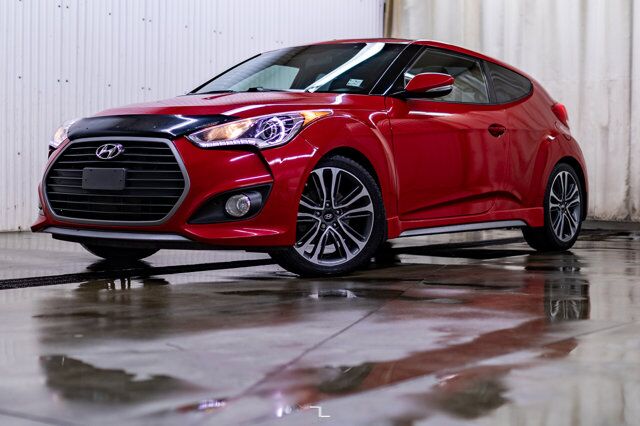 2016 Hyundai Veloster Turbo Leather Roof Nav Red Deer AB