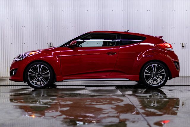 2016 Hyundai Veloster Turbo Leather Roof Nav Red Deer AB
