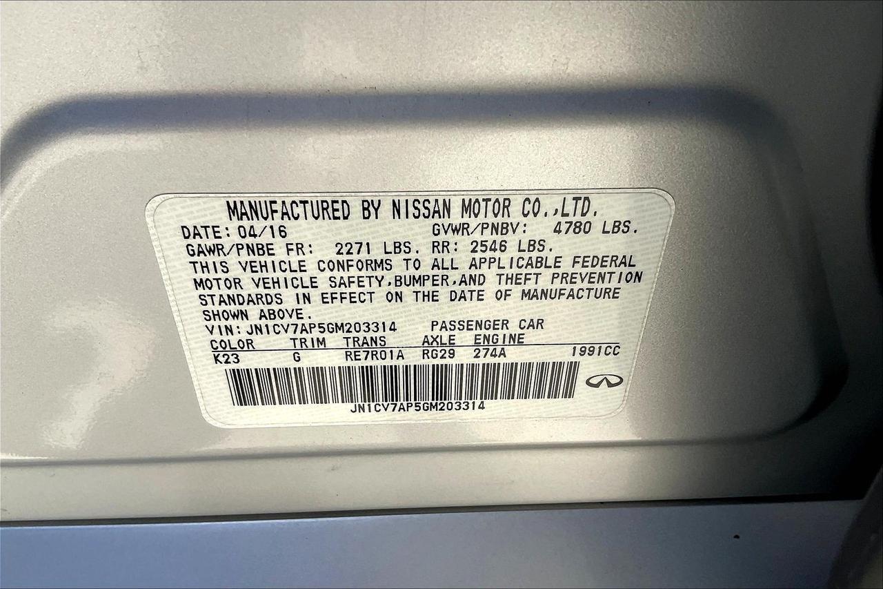 2016 INFINITI Q50 BASE Houston TX