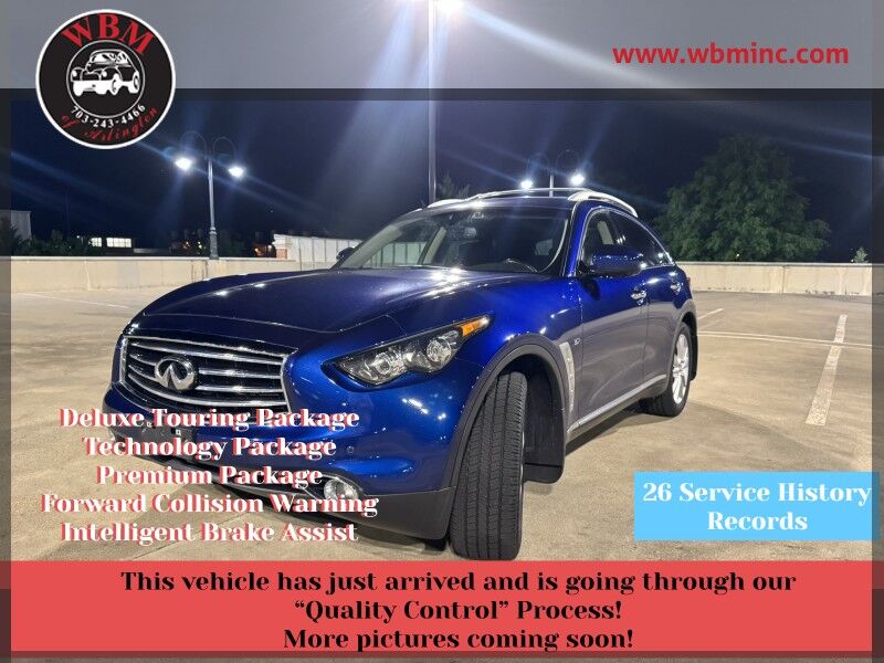 2016 INFINITI QX70 Deluxe Touring Package AWD