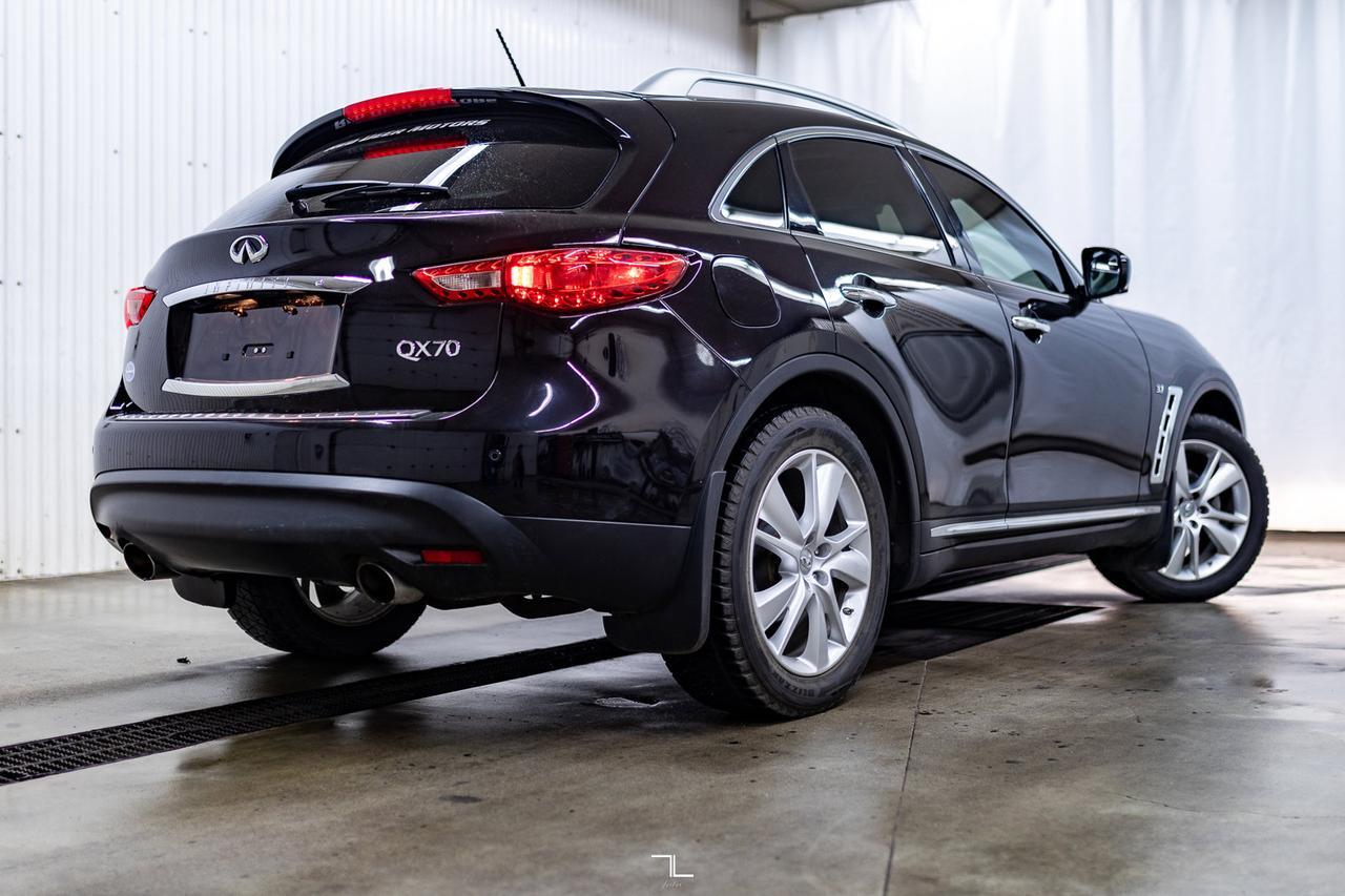 2016 Infiniti QX70 AWD Luxury Leather Roof Nav BCam Red Deer AB