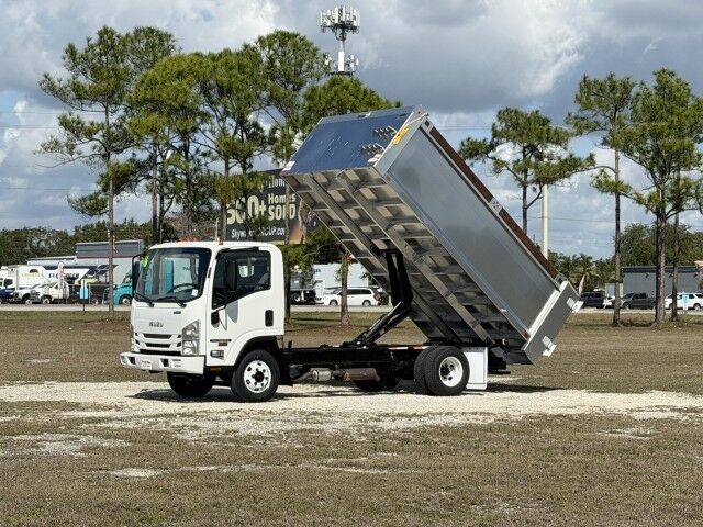 2016 Isuzu NPR GAS 14' BABCO Aluminum Landscape Dump Truck NEW