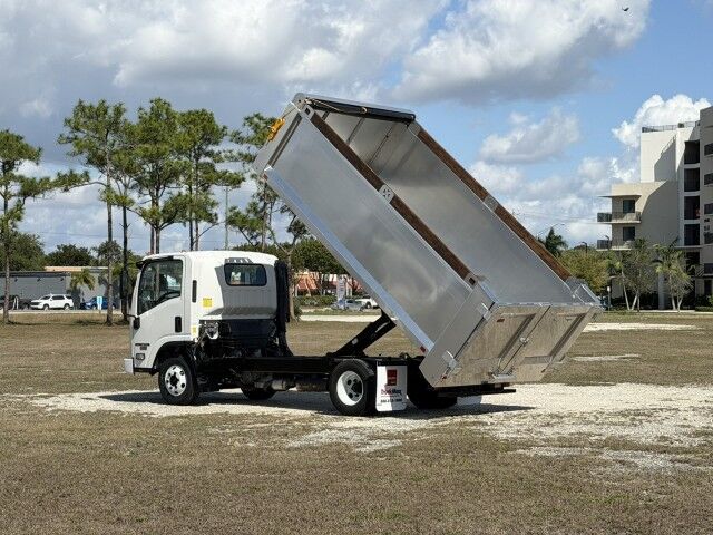 2016 Isuzu NPR GAS 14' BABCO Aluminum Landscape Dump Truck NEW