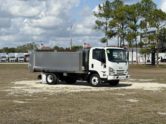 2016 Isuzu NPR GAS 14' BABCO Aluminum Landscape Dump Truck NEW Homestead FL