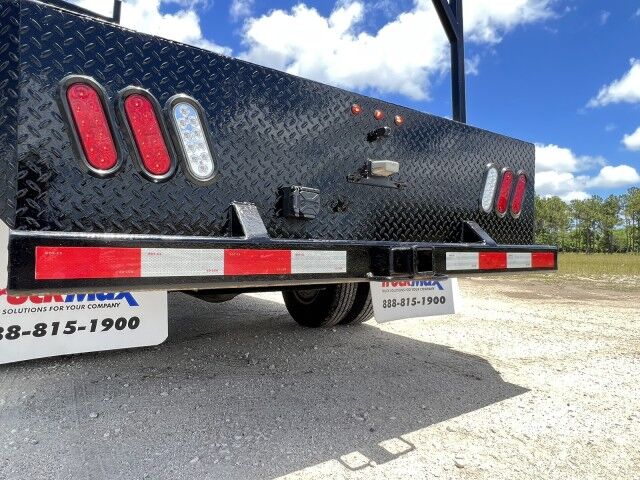2016 Isuzu NPR-HD 14' Steel Flatbed Truck Homestead FL