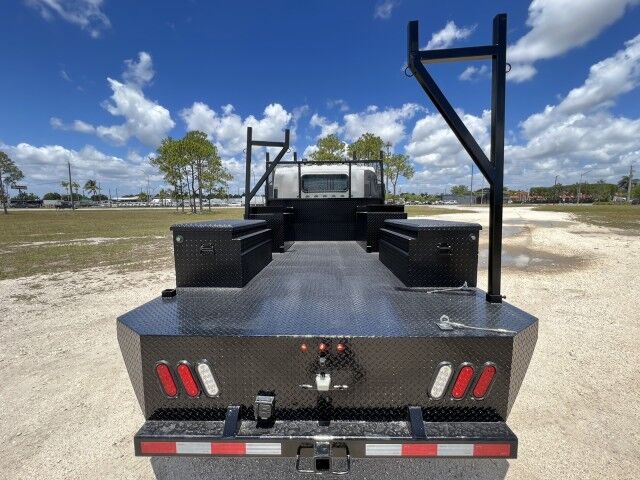 2016 Isuzu NPR-HD 14' Steel Flatbed Truck Homestead FL