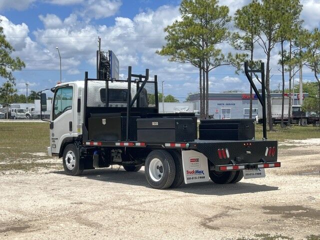 2016 Isuzu NPR-HD 14' Steel Flatbed Truck