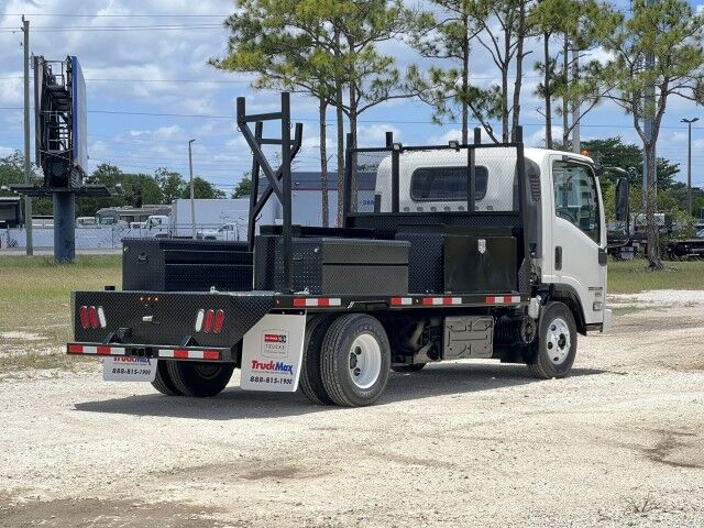 2016 Isuzu NPR-HD 14' Steel Flatbed Truck Homestead FL
