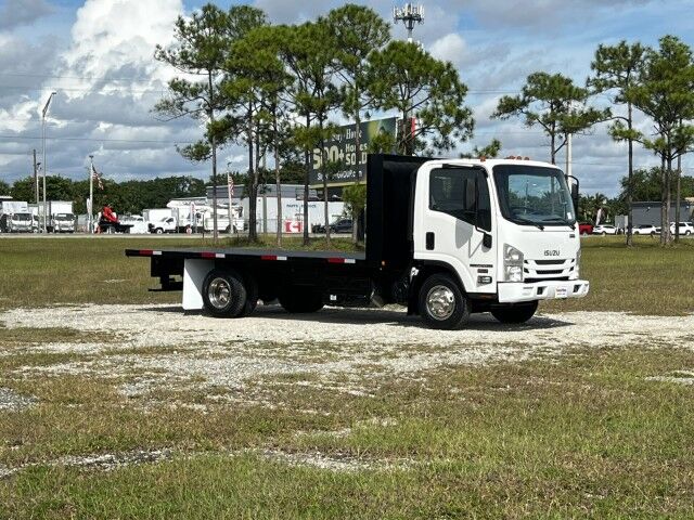 2016 Isuzu NPR-HD 16' Steel Wil-Ro Flatbed Truc