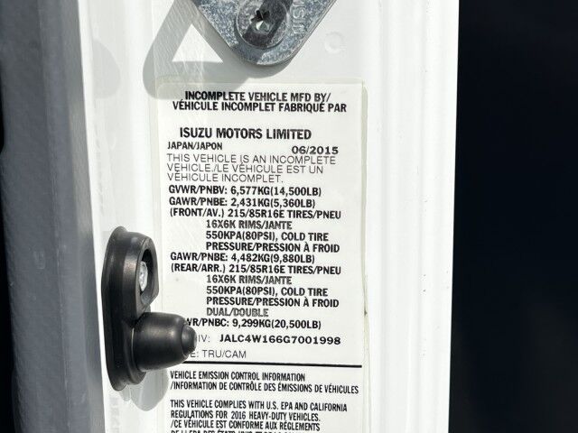 2016 Isuzu NPR-HD 16' Steel Wil-Ro Flatbed Truc Homestead FL