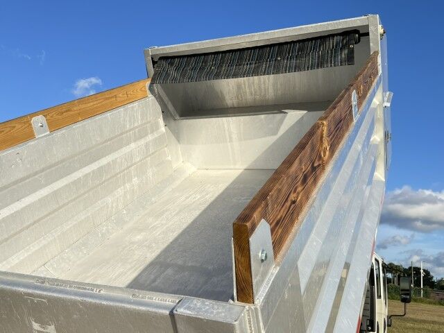 2016 Isuzu NPR-HD Crew Cab 14&apos; Aluminum Landscape Dump Truck Homestead FL