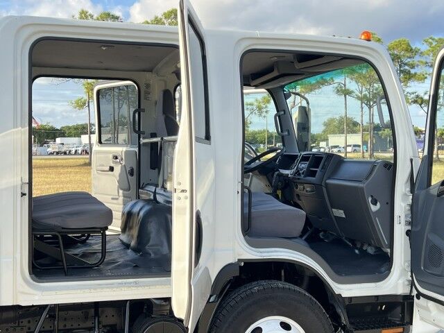 2016 Isuzu NPR-HD Crew Cab 14&apos; Aluminum Landscape Dump Truck Homestead FL