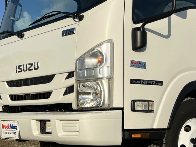 2016 Isuzu NPR-HD Crew Cab 14' Aluminum Landscape Dump Truck Homestead FL