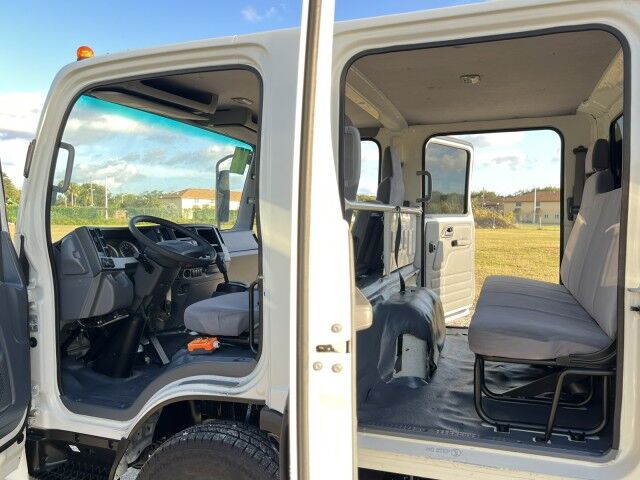 2016 Isuzu NPR-HD Crew Cab 14' Aluminum Landscape Dump Truck Homestead FL