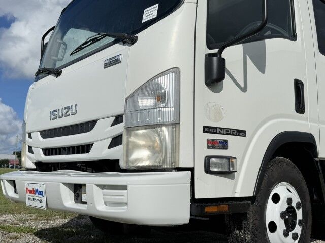 2016 Isuzu NPR-HD Crew Cab 14' Aluminum Landscape Slanted Dump Truck Homestead FL