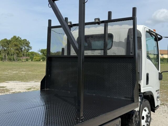 2016 Isuzu NPR-HD Diesel 14' Steel Flatbed Truck Homestead FL