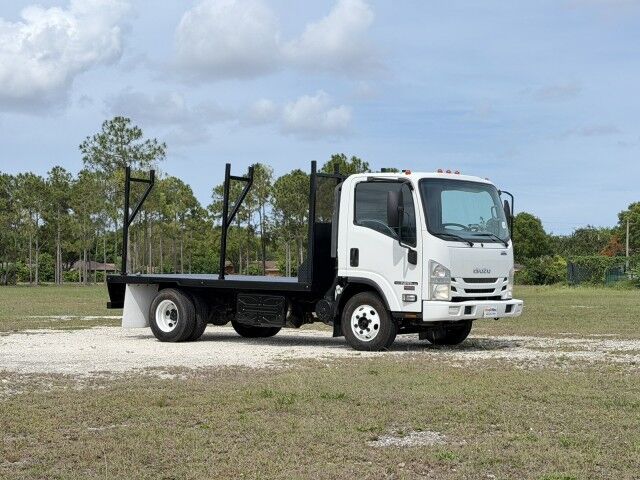 2016 Isuzu NPR-HD Diesel 14' Steel Flatbed Truck Homestead FL